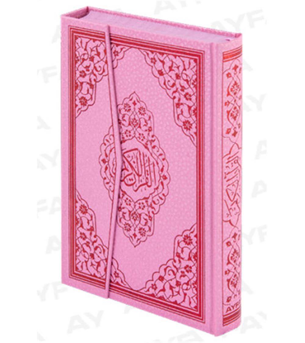 PEMBE - RENKLİ KURAN-I KERİM - RAHLE BOY