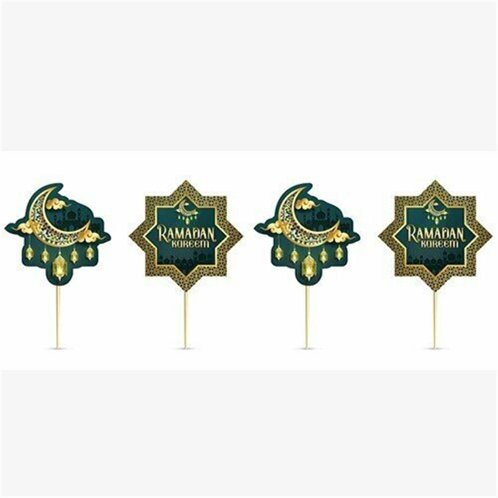 8'Lİ KÜRDAN YEŞİL RAMADAN KAREEM
