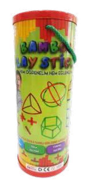 Bamboo Oyun Çubukları (Silindir)