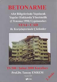 Betonarme - Afet Bölgelerinde Yapılacak Yapılan .hakkında Yönetmelik