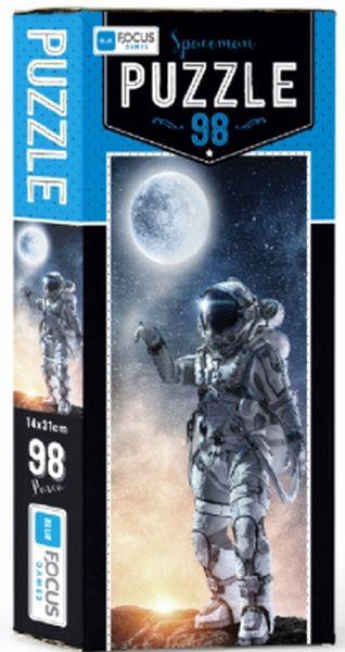 Bleu Focus Spaceman - Puzzle 98 Parça