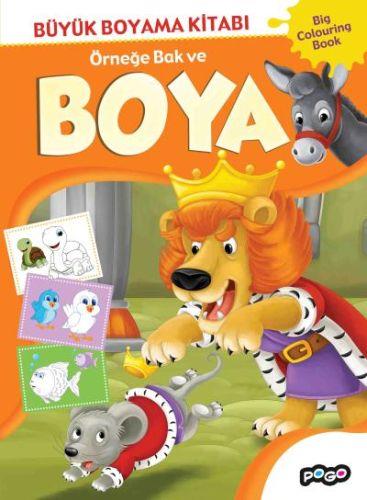 Büyük Boyama Kitabı 3 - Örneğe Bak ve Boya