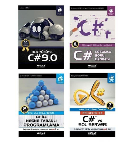 C# Eğitim Seti 2 (4 Kitap Takım)