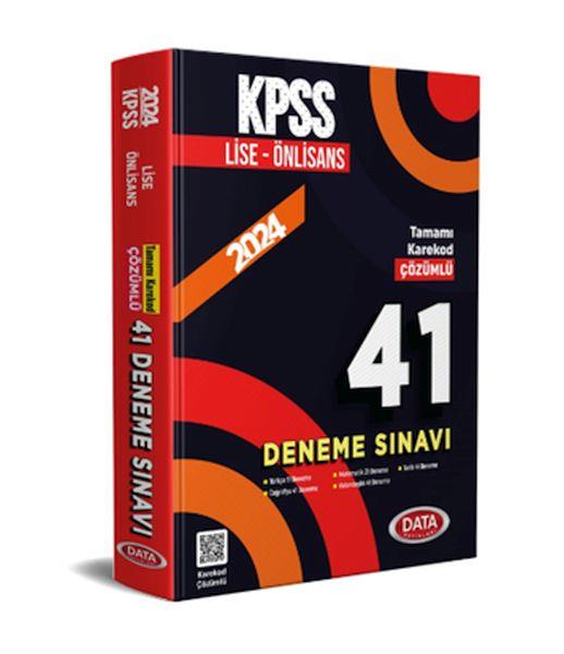Data Kpss Lise - Ön Lisans 41 Deneme Sınavı Karekod Çözümlü
