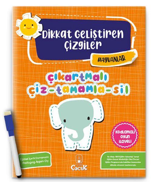 Dikkat Geliştiren Çizgiler - Hayvanlar