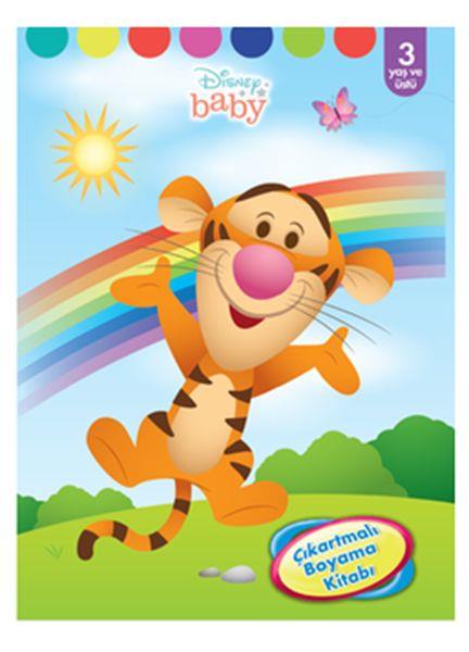 Disney Baby - Çıkartmalı Boyama Kitabı