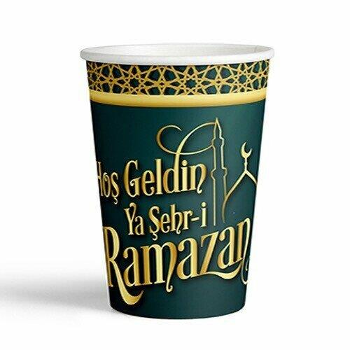 8'Lİ KARTON BARDAK HOŞ.RAMAZAN 