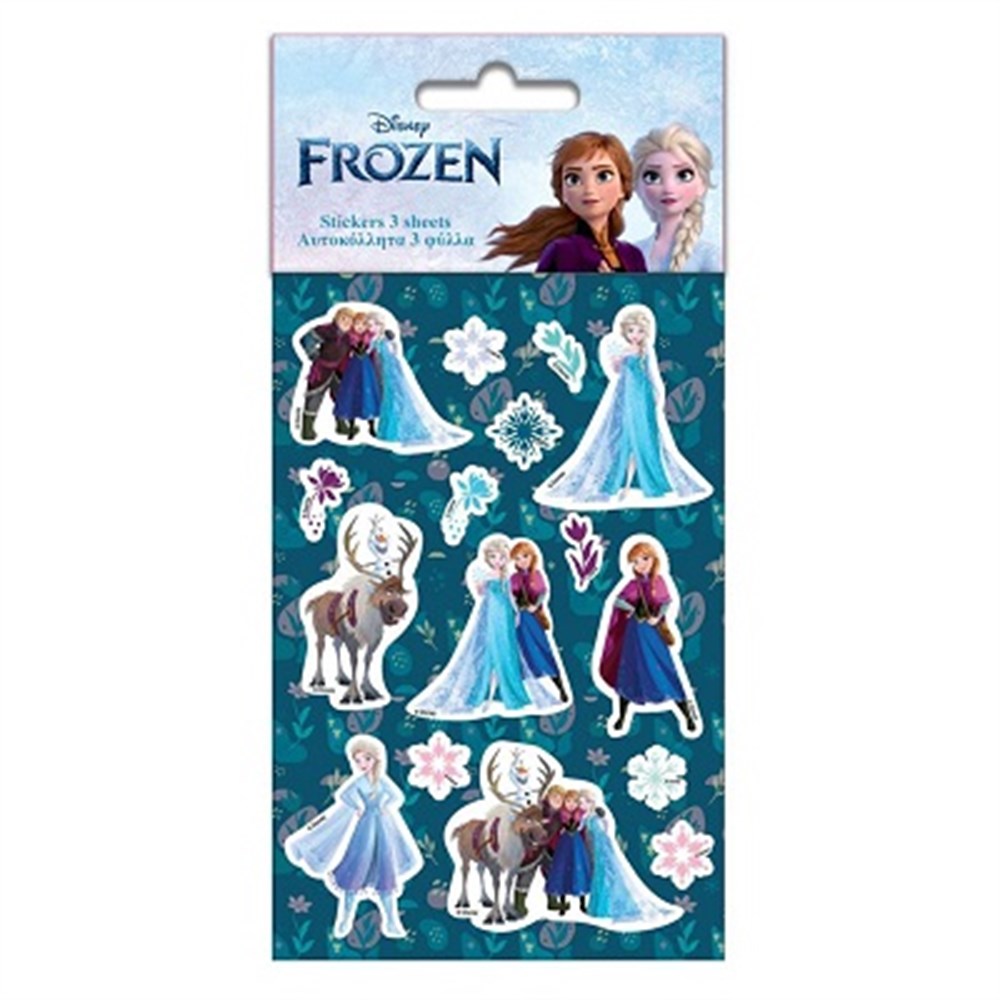 Frozen Sticker/Çıkartma 3 Yaprak