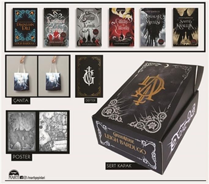 Grisha Verse (Poster-Çanta-Defter Hediyeli - 6 Kitap Set)