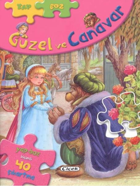 Güzel Ve Canavar  Yap-Boz Çıkartmalı Masallar 2