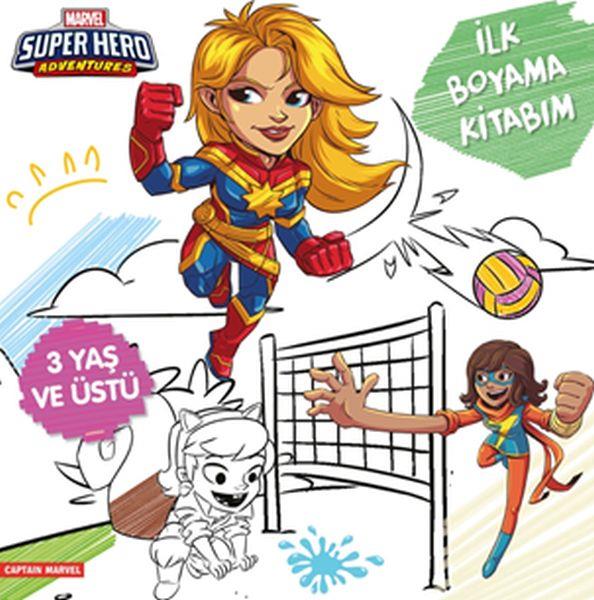 İlk Boyama Kitabım Captain Marvel - Marvel Super Hero Adventures
