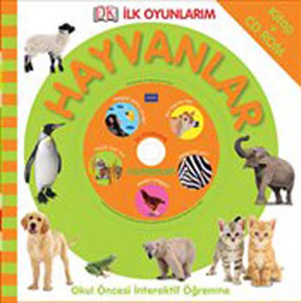 İlk Oyunlarım - Hayvanlar (Cd'li)