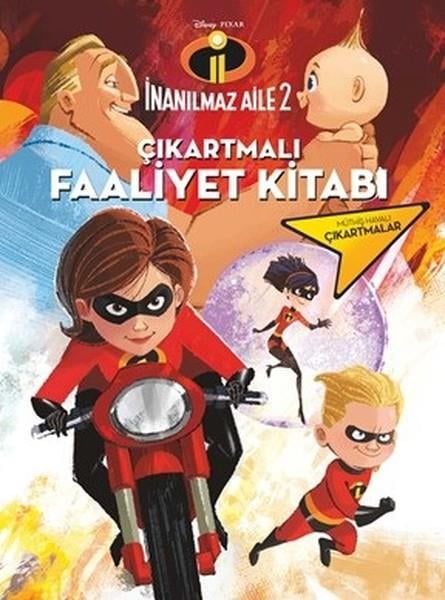 İnanılmaz Aile 2-Çıkartmalı Faaliyet Kitabı