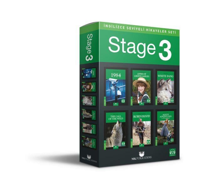 İngilizce Seviyeli Hikayeler Seti - Stage-3