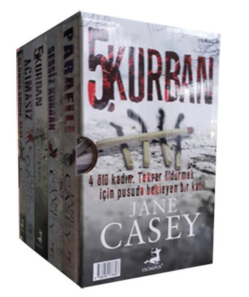 Jane Casey Seti - (5 Kitap Kutulu)