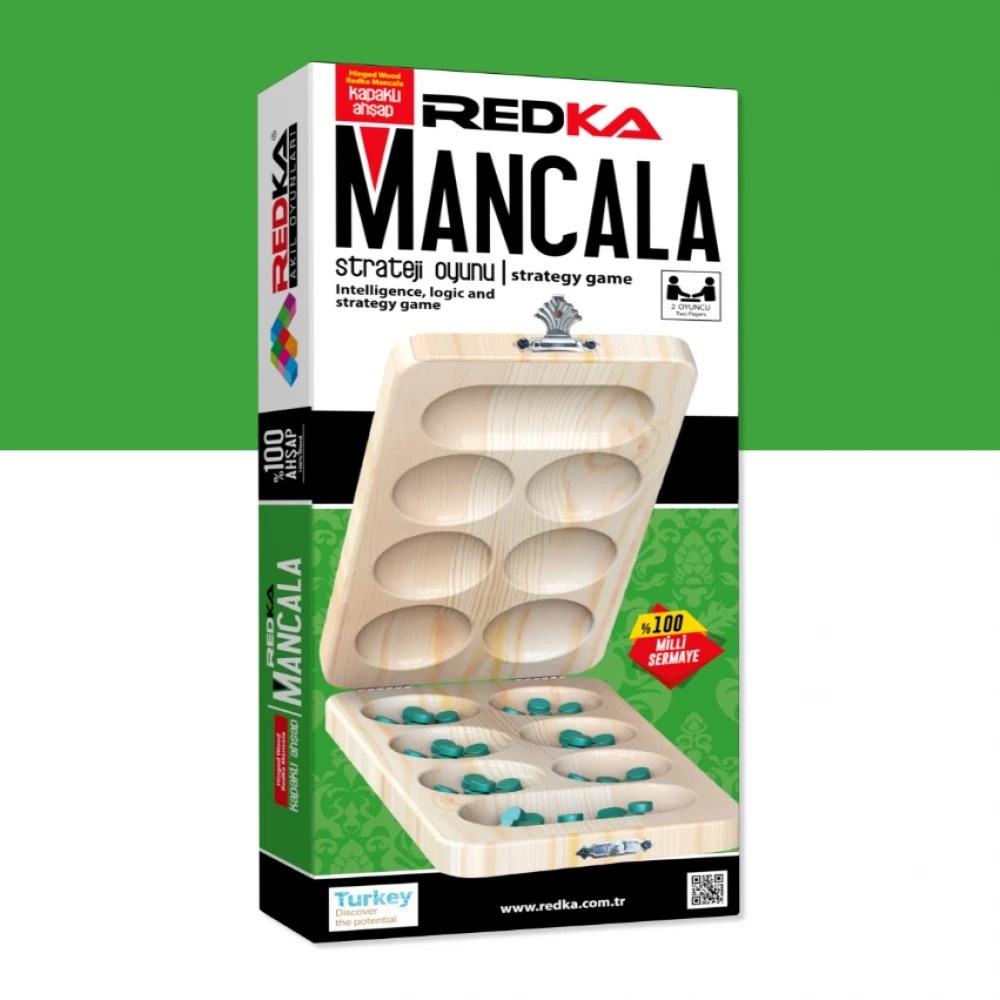 KAPAKLI AHŞAP MANCALA