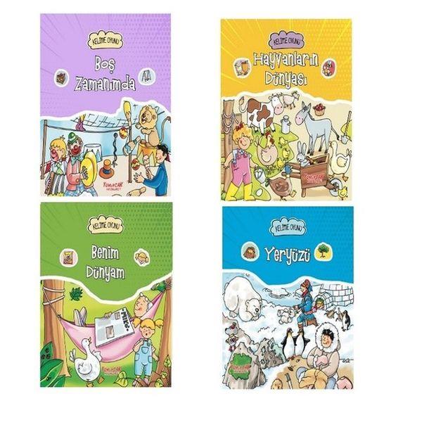 Kelime Oyunu Dizisi - (4 Kitap)