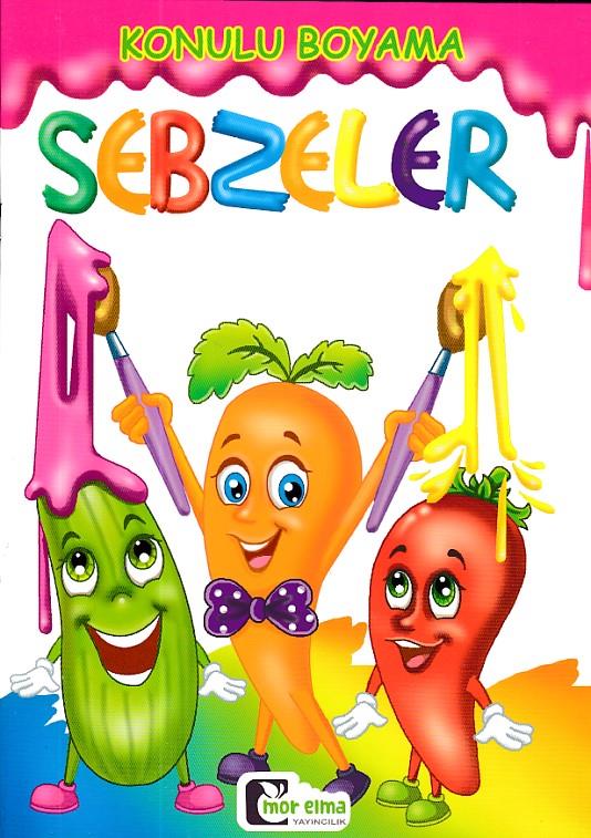 Konulu Boyama - Sebzeler