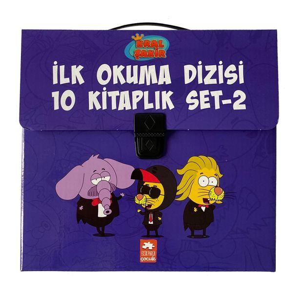 Kral Şakir İlk Okuma Dizisi 2. Seri Çantalı Set 2 - 10 Kitap