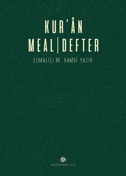 Kur'an Meal-Defter (Ciltli)