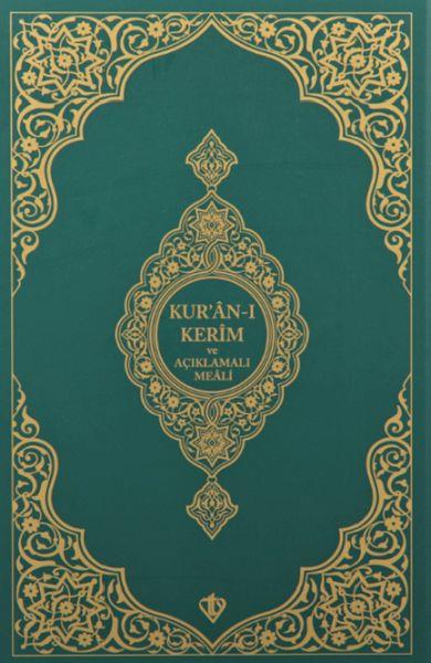 Kuranı Kerim Ve Açıklamalı Karşılıklı Meali Roman Boy (yeşil)