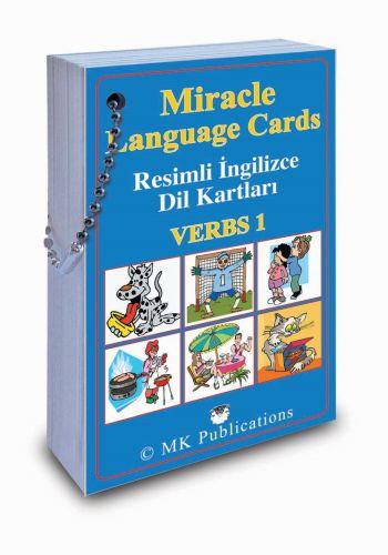 Miracle Language Cards Verbs 1 - Resimli İngilizce Dil Kartları