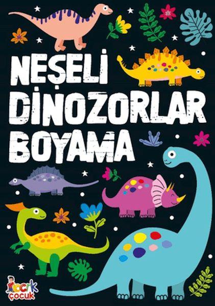 Neşeli Dinozorlar Boyama