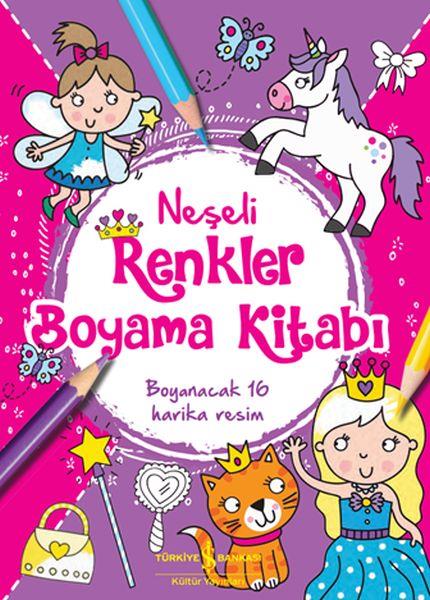 Neşeli Renkler Boyama Kitabı