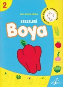 Okul Öncesi Eğitimi 2 - Sebzeleri Boya