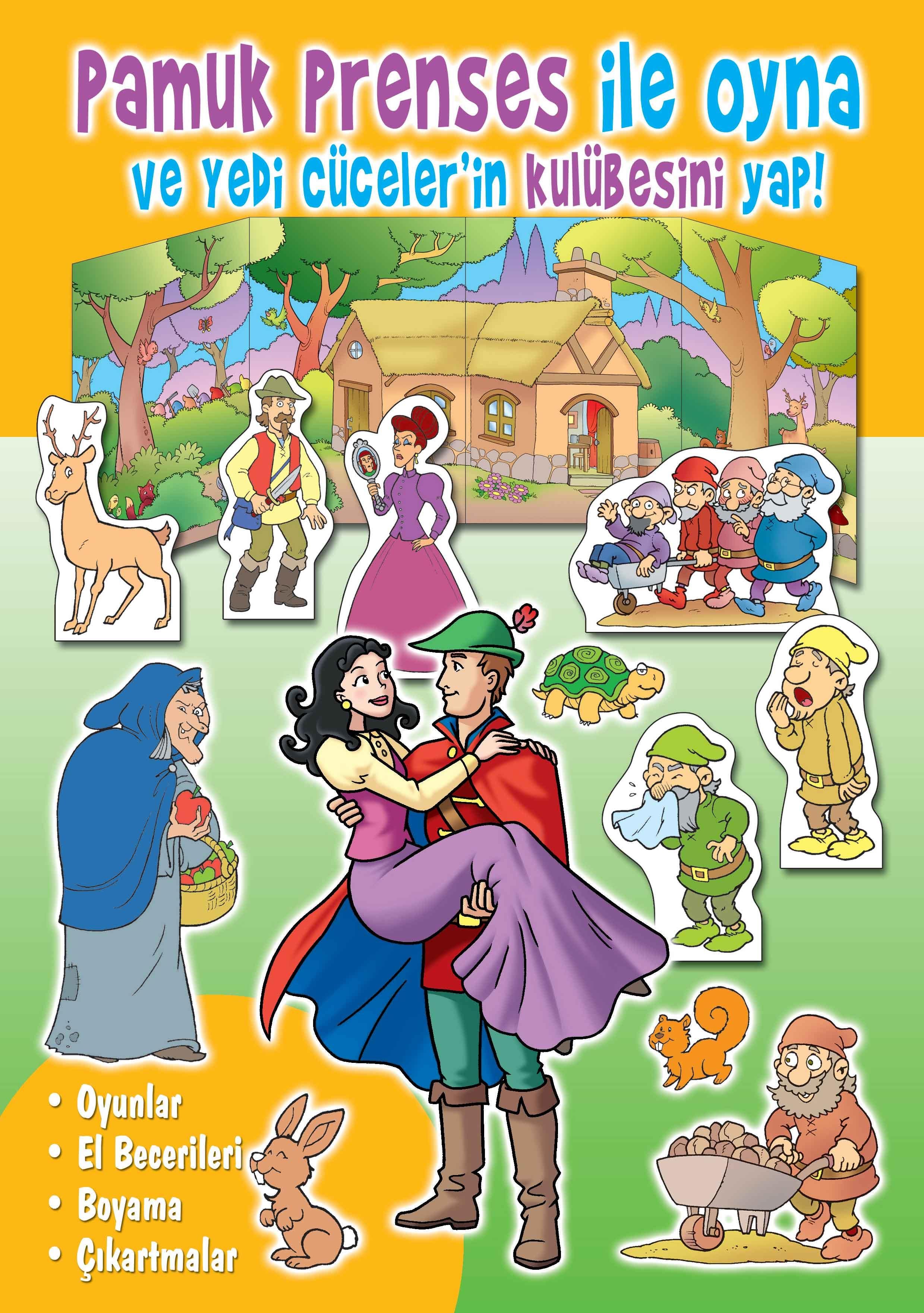 Pamuk Prenses ile Oyna ve Yedi Cüceler’in Kulübesini Yap!