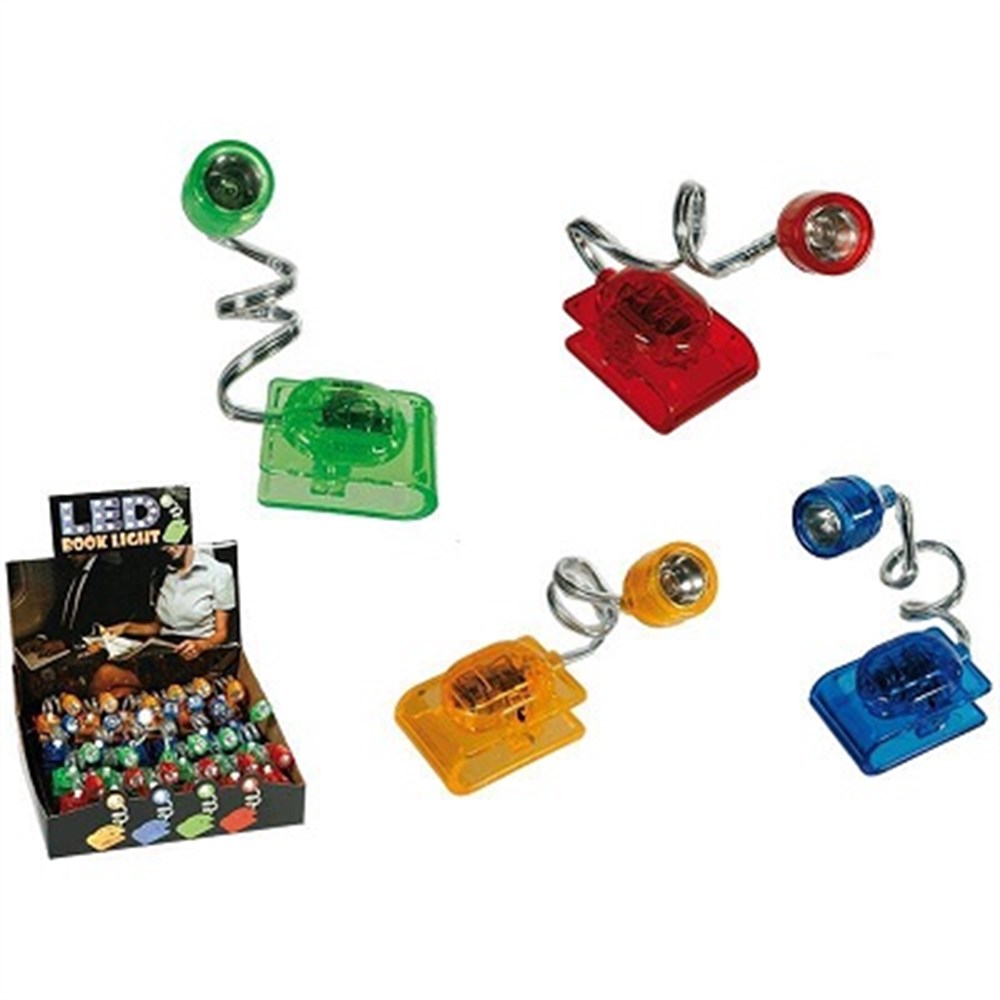 Pilli LED Kitap Okuma Lambası