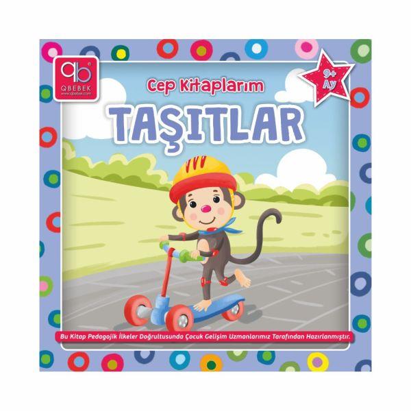 Q Bebek Dino Serisi - Q Bebek Cep Kitaplarım Taşıtlar