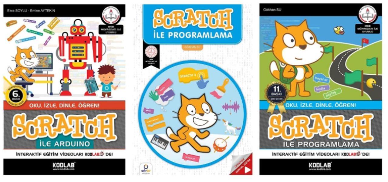 Scratch Eğitim Seti - 3 Kitap Takım
