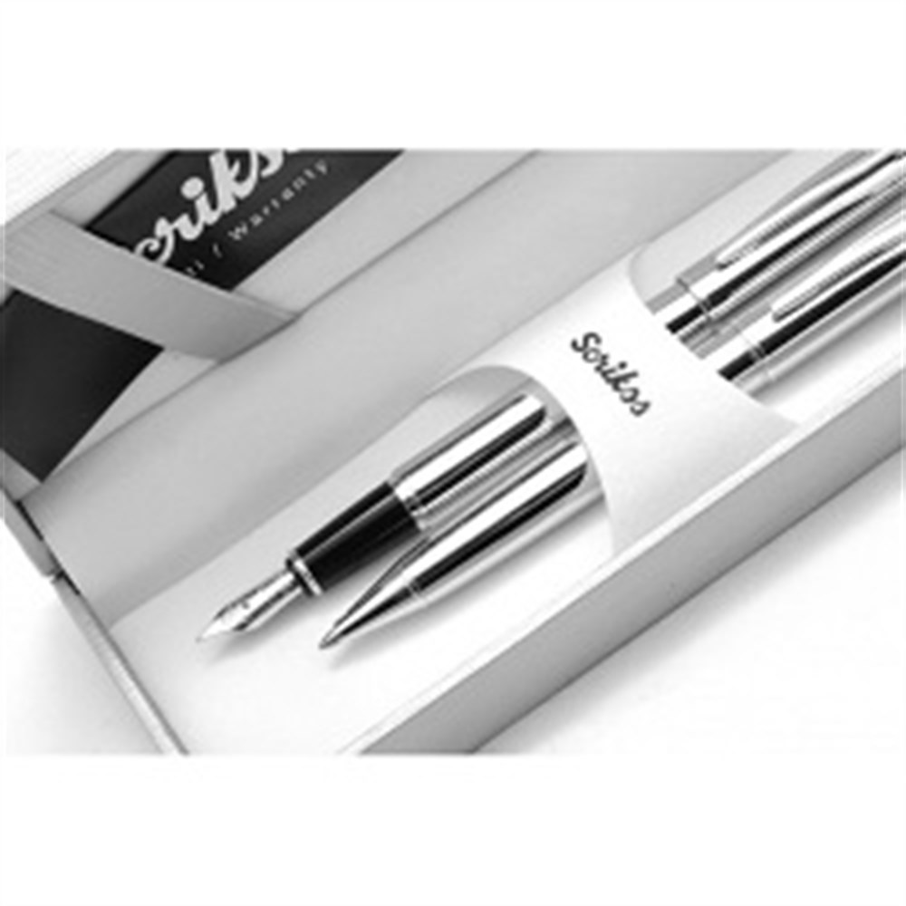 Scrikss 78M 2'Lİ Kalem Seti Krom