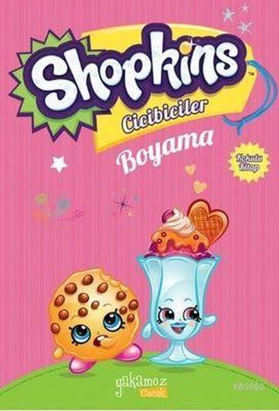 Shopkins Cicibiciler Boyama Kitabı-Açık Pembe