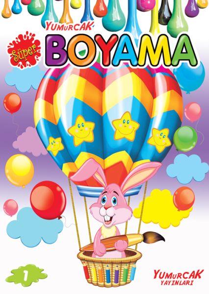 Süper Boyama (8 Kitap Takım)