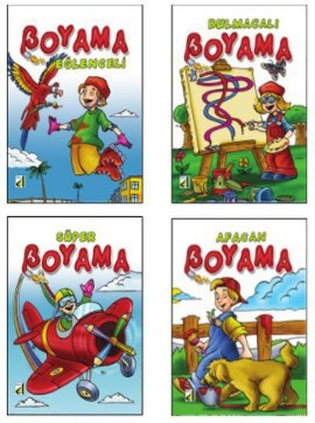 Süper Boyama Serisi (4 Kitap Takım)