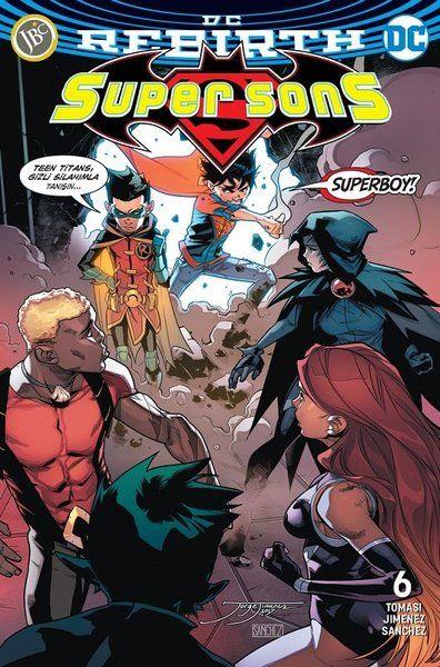Super Sons Sayı 6 (DC Rebirth)
