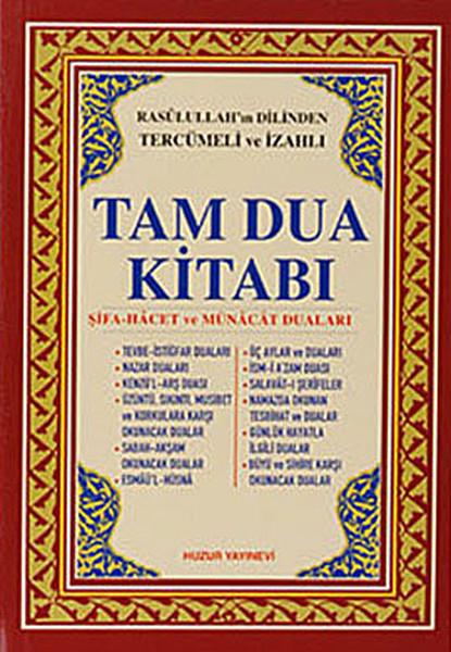 Tam Dua Kitabı Ciltli (Kod 018)