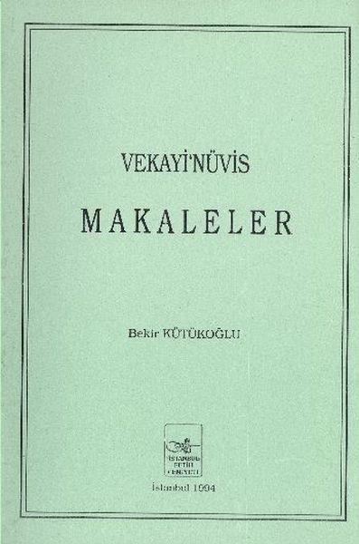 Vekayinüvis Makaleler