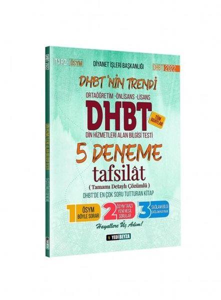 YediBeyza 2022 Dhbt Tafsilat Tamamı (Detaylı) Çözümlü 5 Deneme