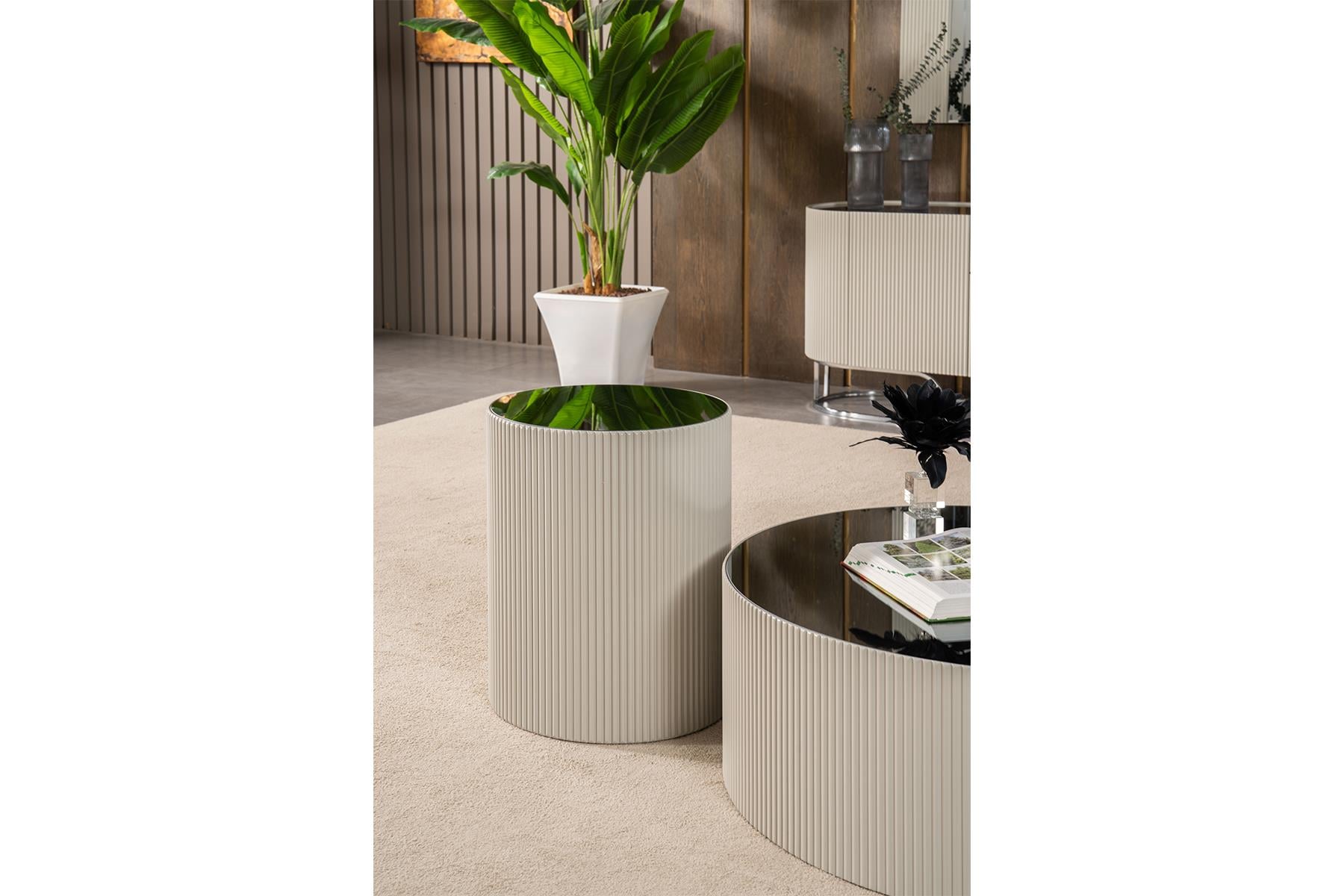 Latte Zigon Sehpa Grey