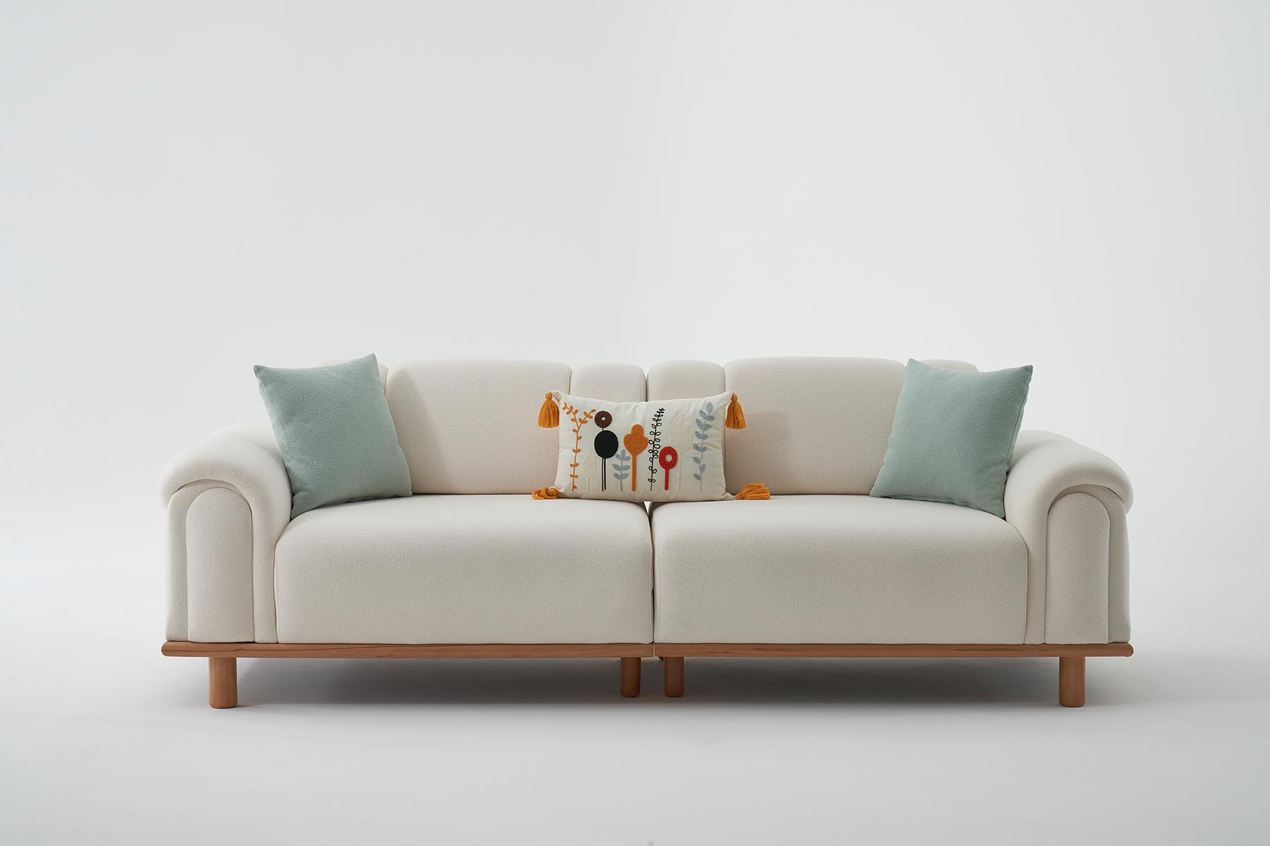 Lucca Bohem Üçlü Koltuk