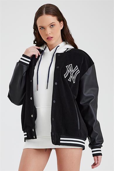 Unisex Bomber Kolej Ceket