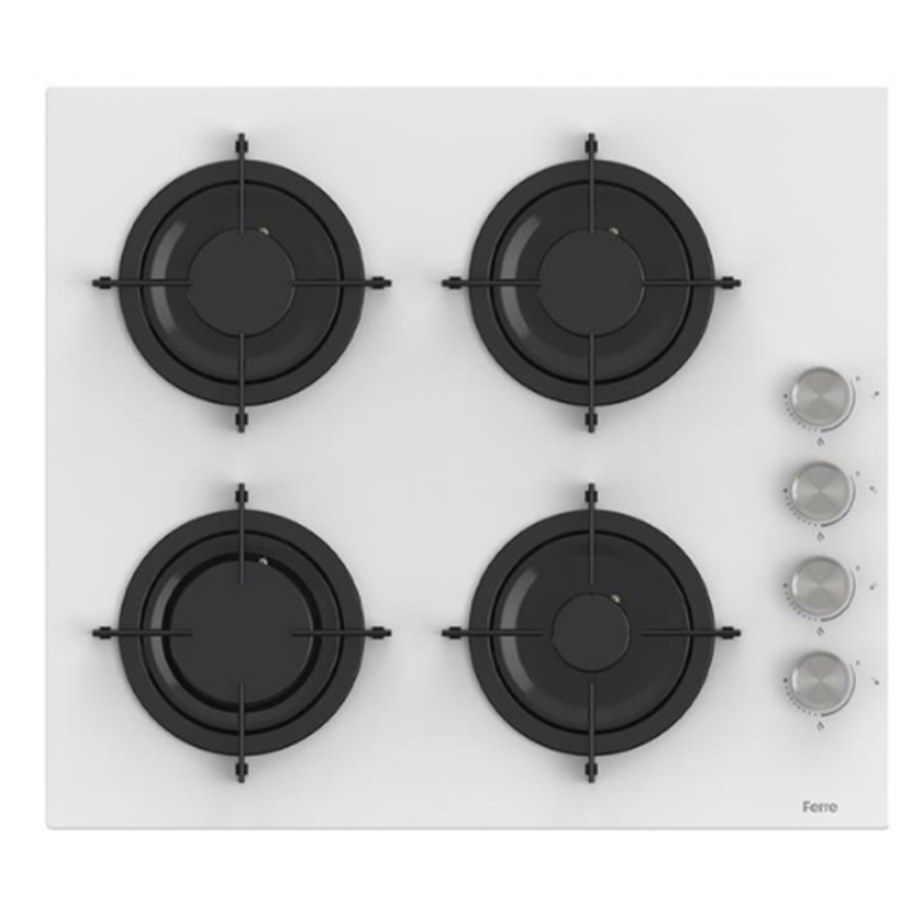 Ferre Cs206 Beyaz Ankastre Ocak