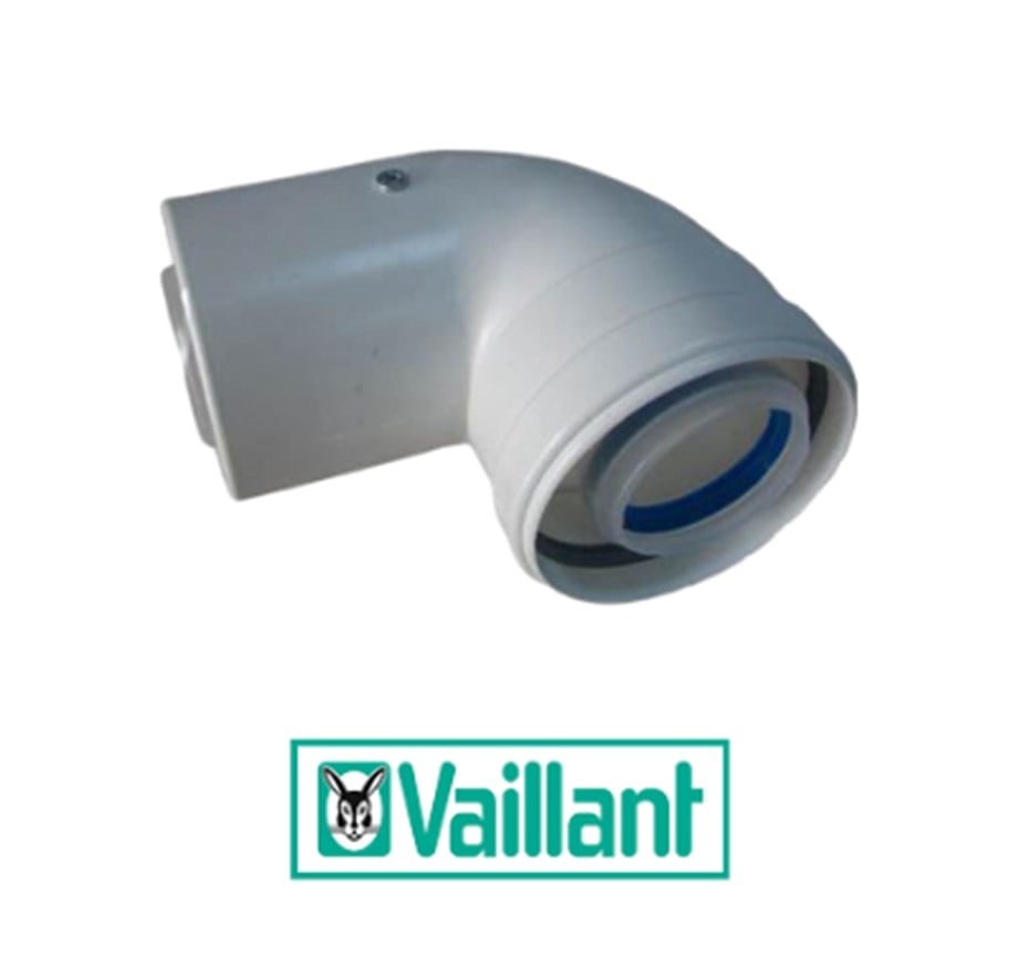 Vaillant 90 Derece Yoğuşmalı Baca  Dirseği