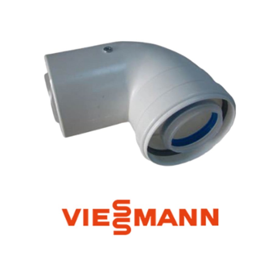 Viessmann 90 Derece Yoğuşmalı Baca  Dirseği