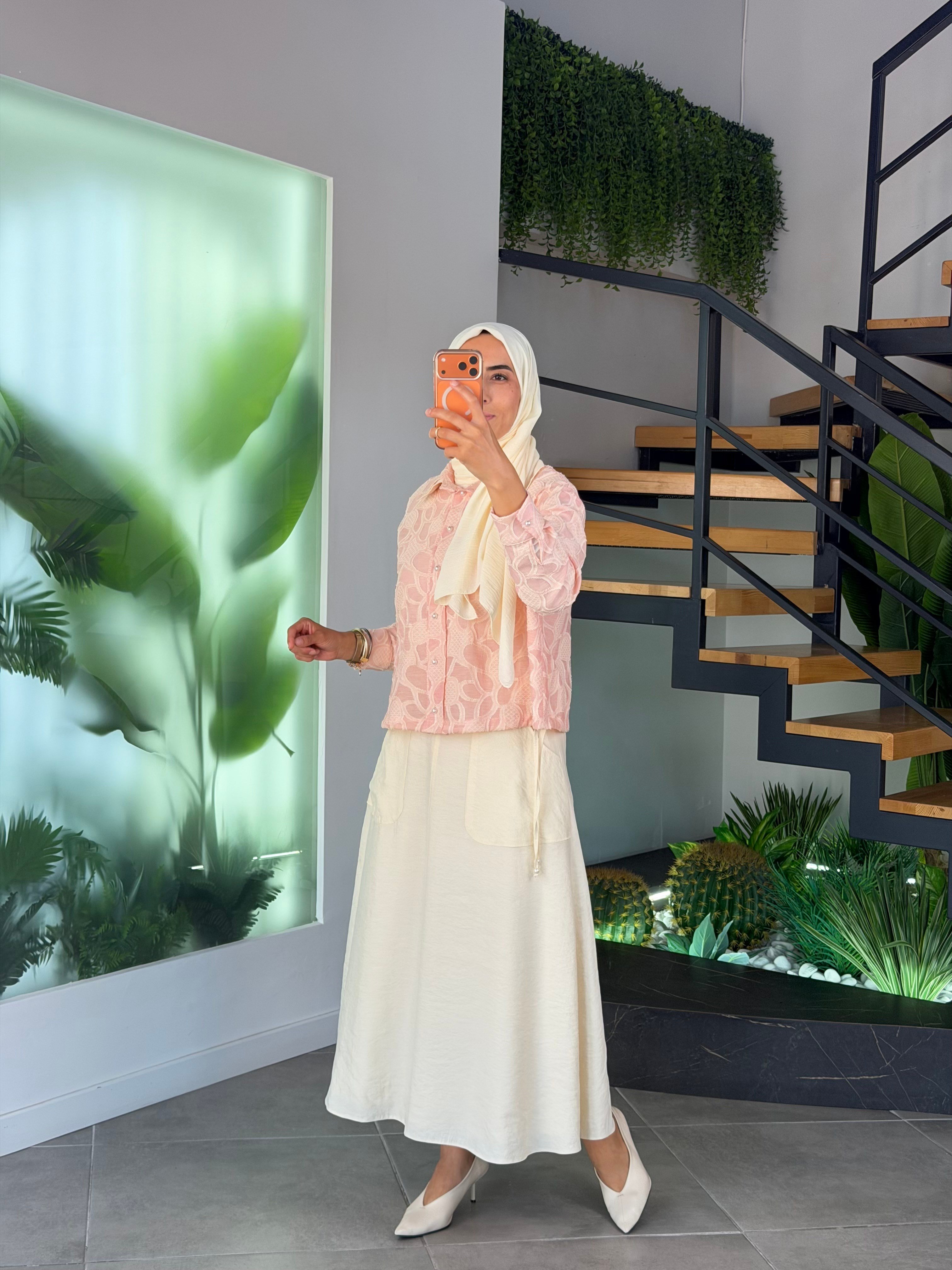  Romantik Takım 26YT6164 Pembe