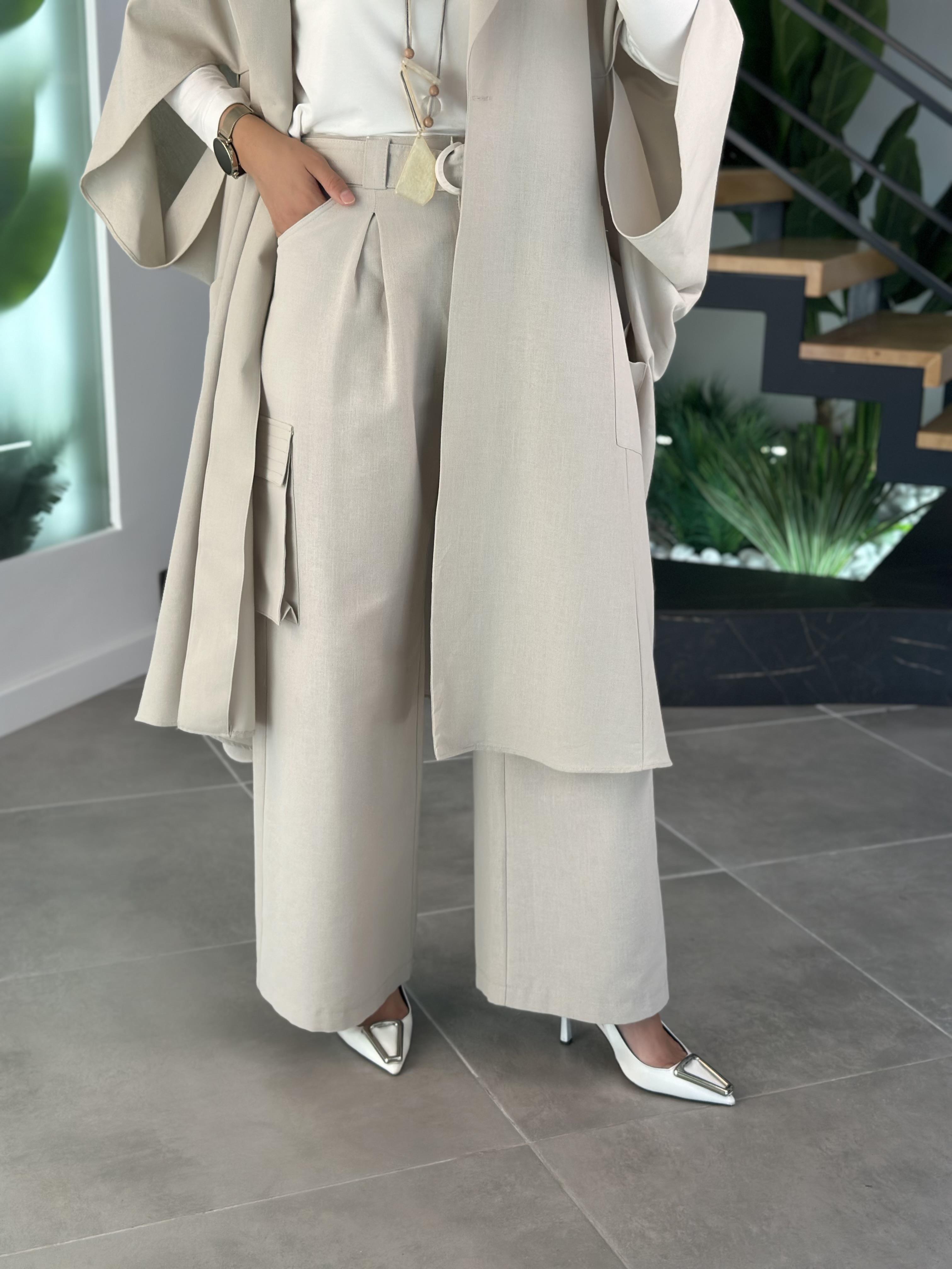 Armine Collection Körük Cepli Pantolon 25Y2823 Taş 
