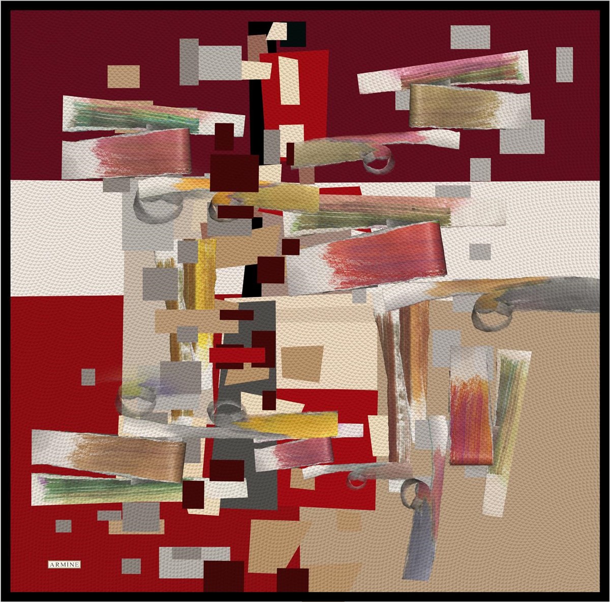 Armine Saf İpek Eşarp